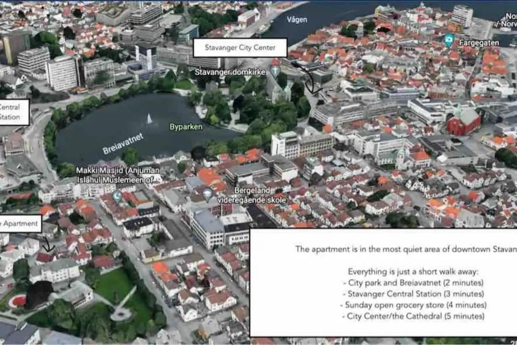 Bjorn'S Sanctuary - City Center Apartment สตาวังเงร์ ภายนอก รูปภาพ